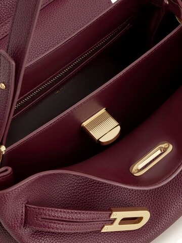 JW PEI Taška cez rameno 'JW PEI Sac Bandoulière Rhea Grainé Double Boucle Dark Burgundy' - Červená