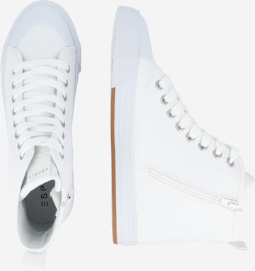 ESPRIT Hög sneaker i vit