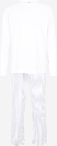 balta Calvin Klein Underwear Ilga pižama: priekis