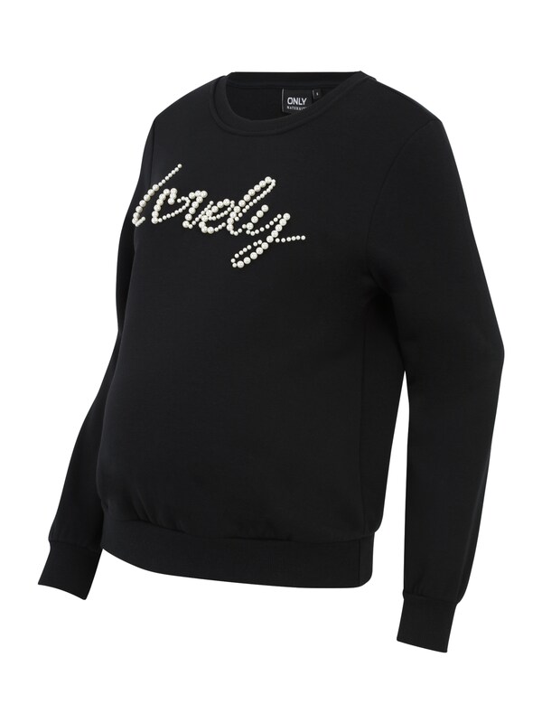Only Maternity Sweatshirt 'OLMAMY' in Black
