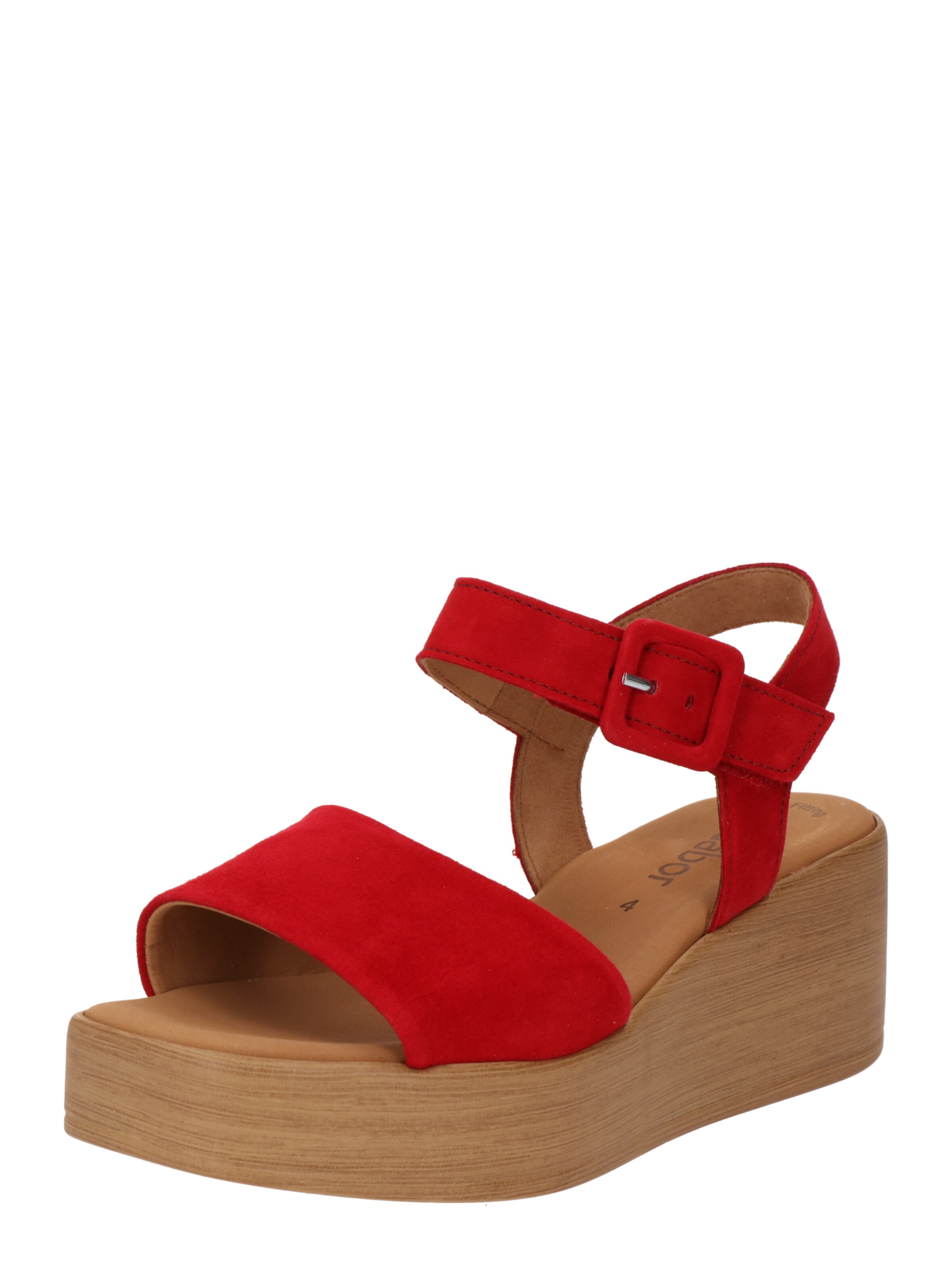 Sandalo di GABOR in rosso: frontale
