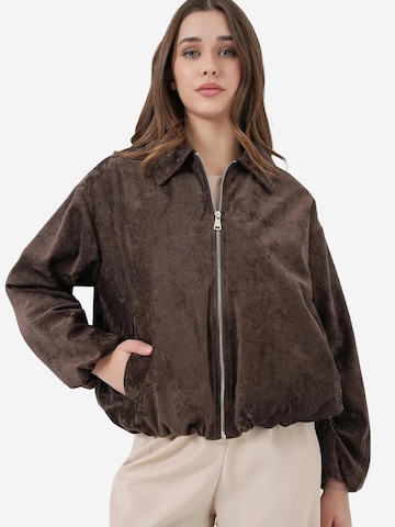 Bigdart Between-season jacket in Brown: front