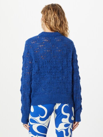 PIECES - Pullover 'Nancy' em azul