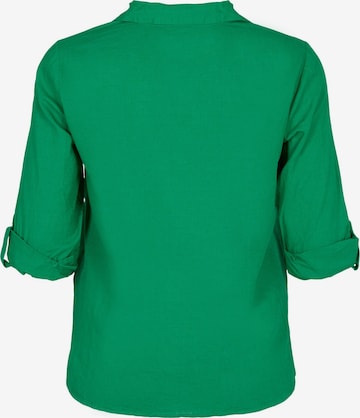 Zizzi Блуза 'Flex' в зелено