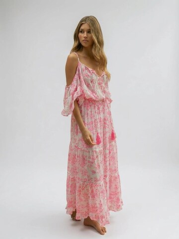 Robe 'Robe Longue Karena' Miss June en bleu