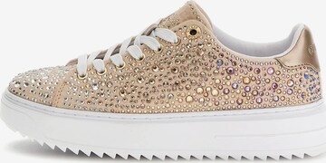 GUESS Sneakers 'Denesa' in Gold: front