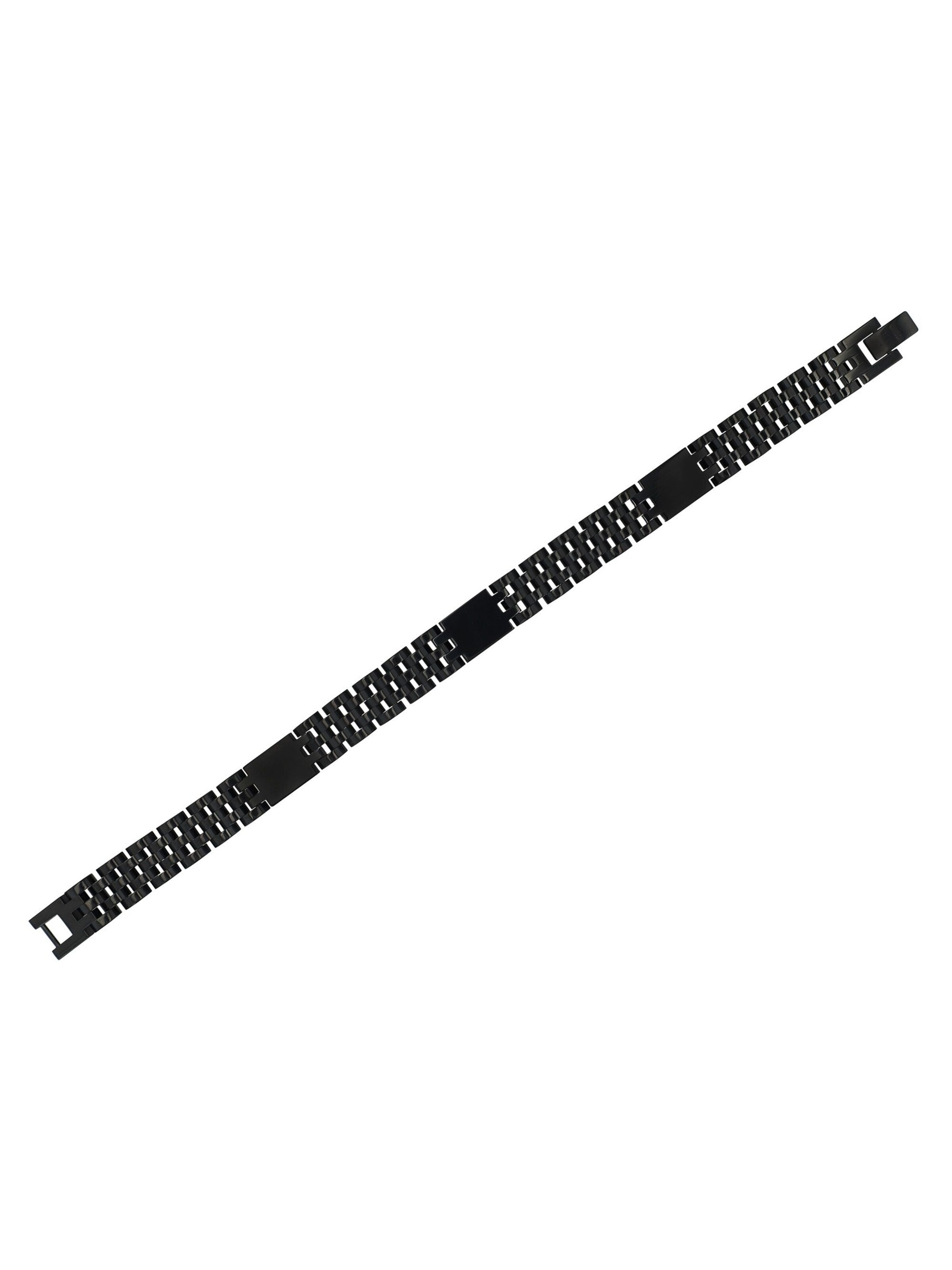 Akzent Armband 'Jareth, langlebig'‌‌‌‌ in Schwarz