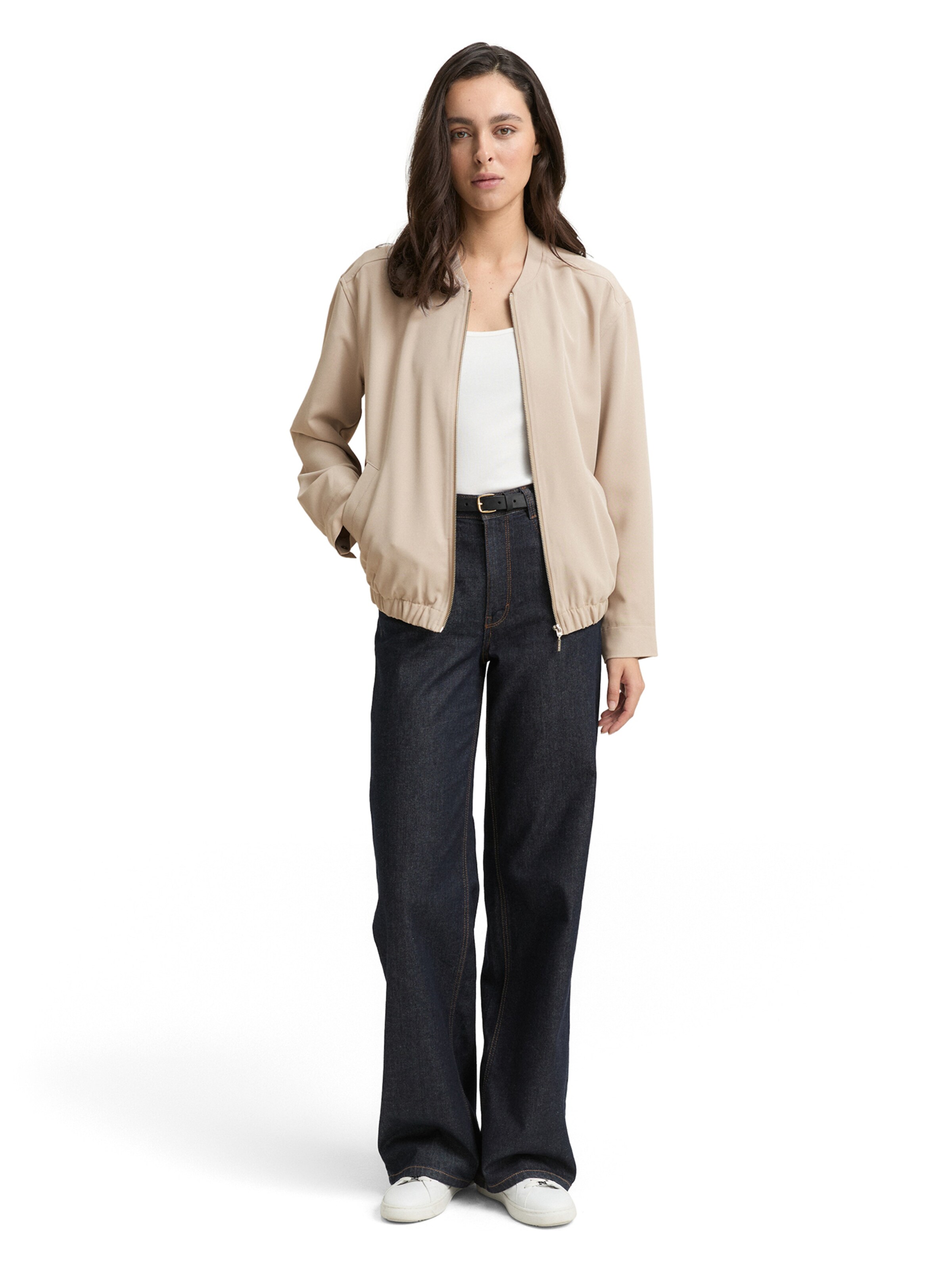 Giacca di mezza stagione di TOM TAILOR in grigio