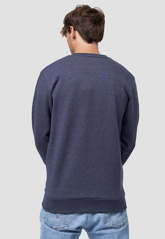 Mikon Sweatshirt 'Anker' in Blauw