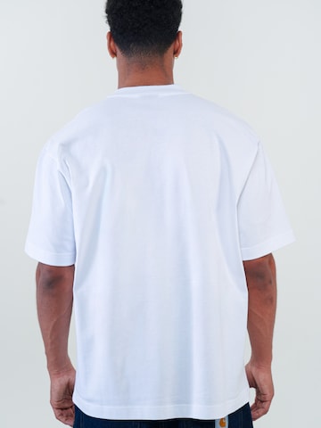 Maglietta 'PREMIUM BASIC TEE' di ATELIER OF FAITH in bianco