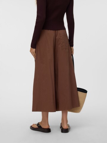 Wide leg Pantaloni 'VMFRiba' di VERO MODA in marrone