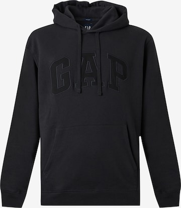 GAP Sweatshirt in Zwart: voorkant