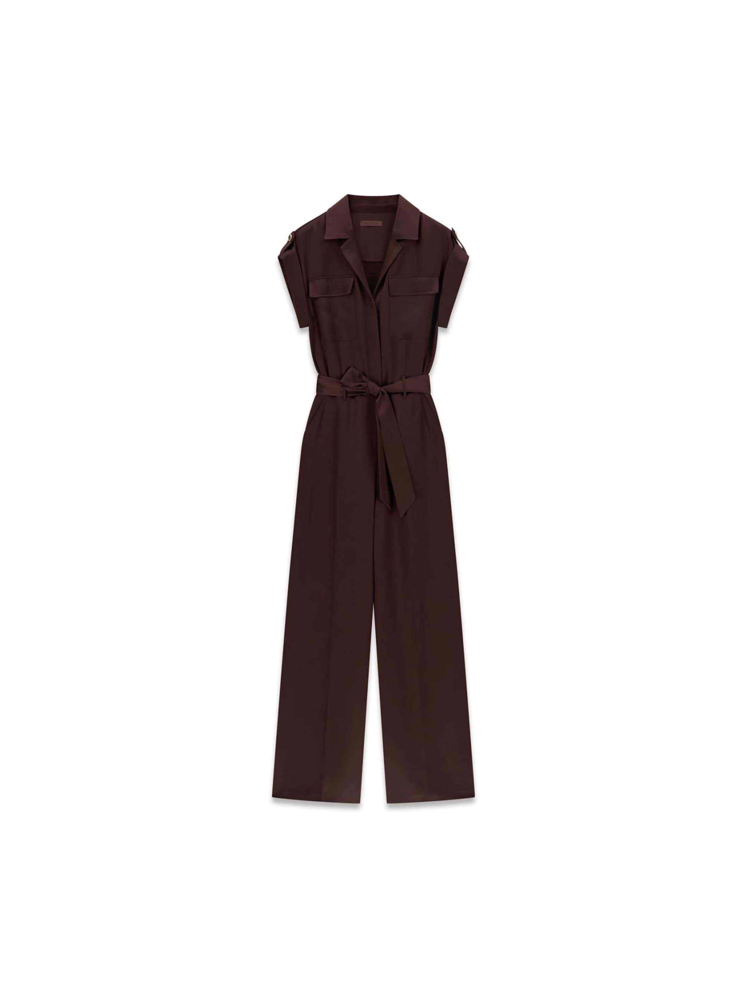 GUESS Jumpsuit in Brown: front