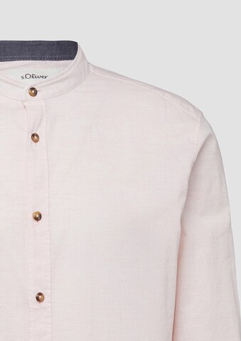 Coupe regular Chemise s.Oliver en rose