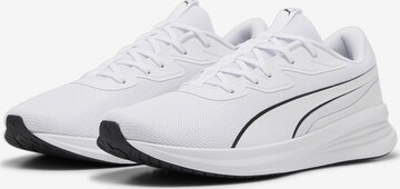 PUMA Running Shoes 'Night Runner V3' in White: front