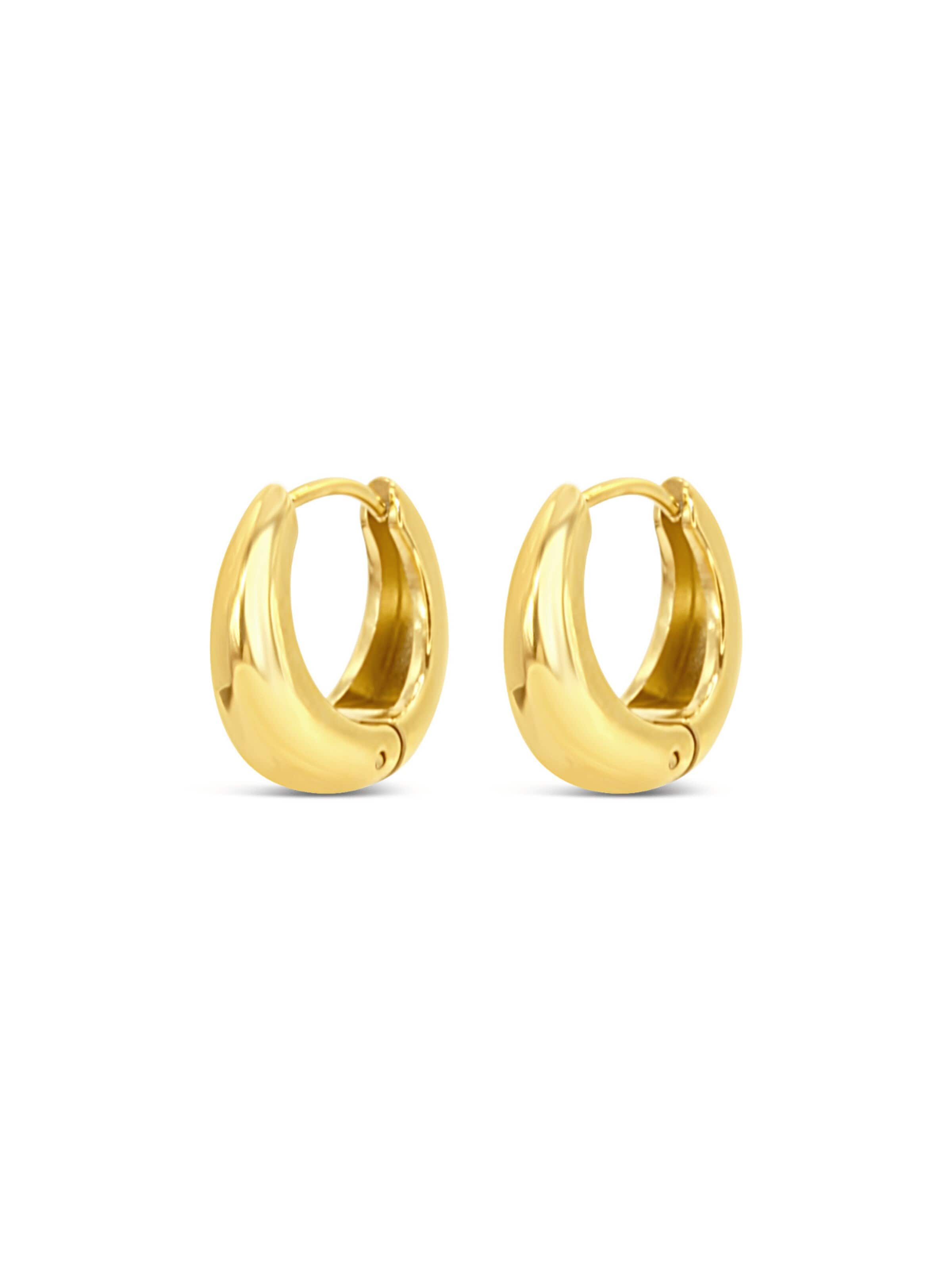 ARS-ARGENTI Earrings 'LITTLE LYDIA' in Gold: front