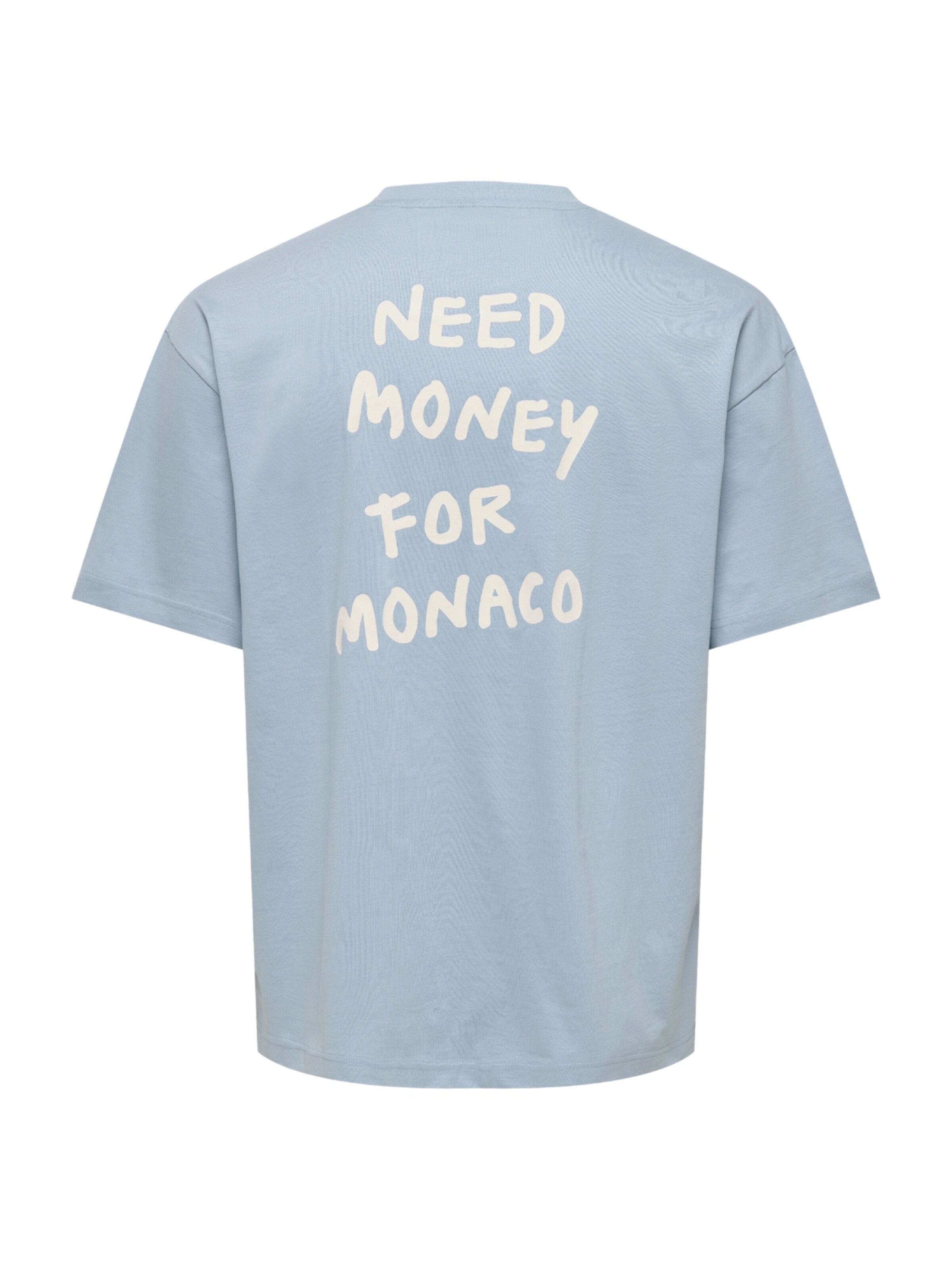 Only & Sons T-Shirt 'Money Life' in Blau