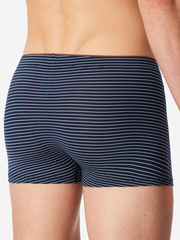 SCHIESSER Boxer shorts ' Long Life Soft ' in Blue