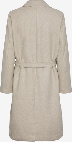 PIECES Between-Seasons Coat 'Nasha' in Beige