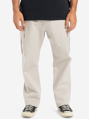 Pantalon cargo 'Taxer' QUIKSILVER en blanc : devant