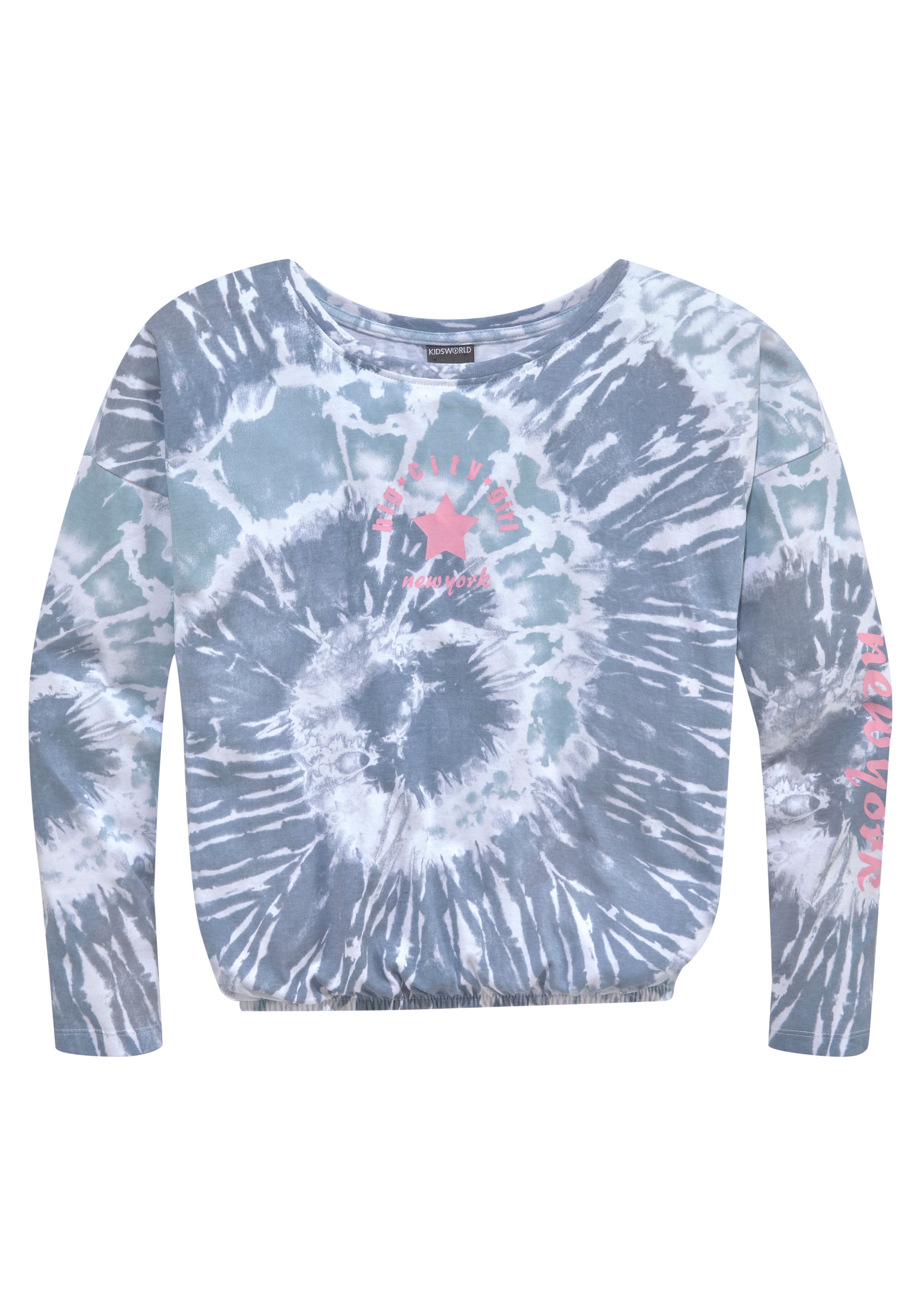 Kidsworld Shirt in Blau: Vorderseite