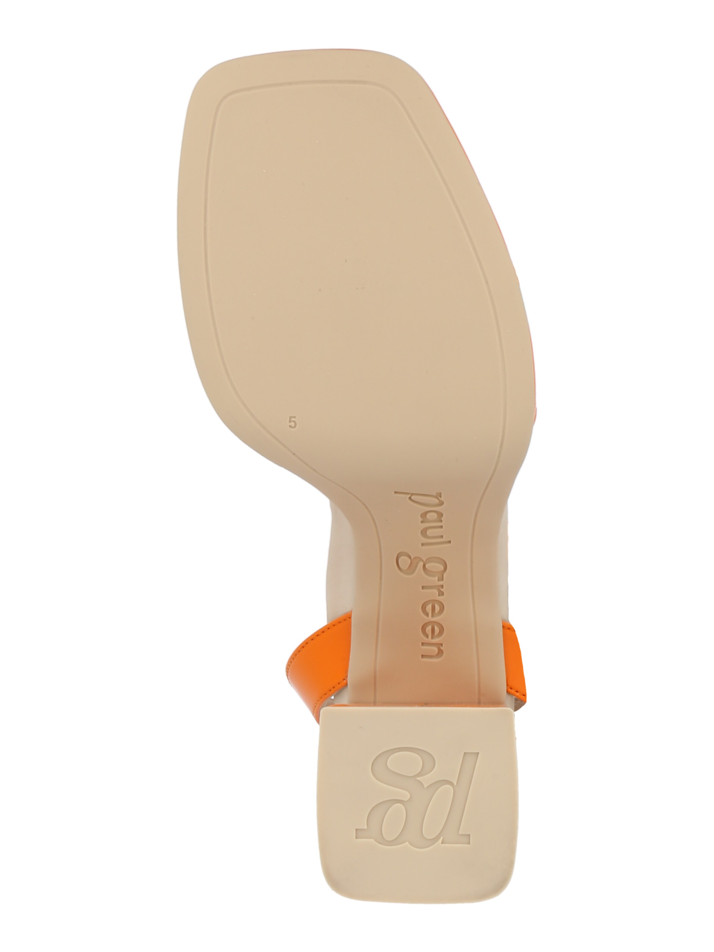 Sandales à lanières Paul Green en orange