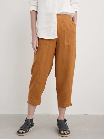 regular Pantaloni 'Saltings' di Seasalt Cornwall in giallo: frontale