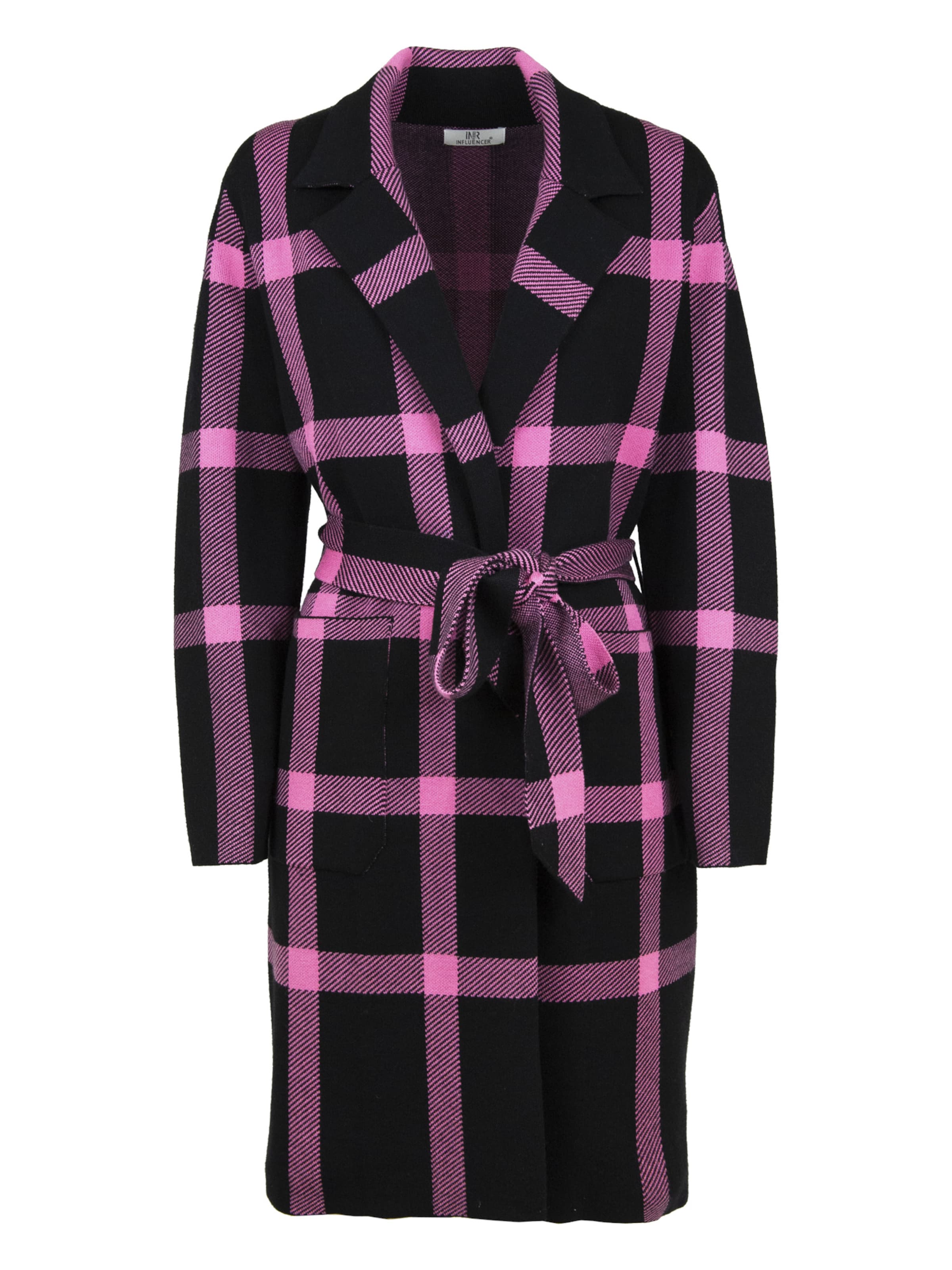 Influencer - Abrigo de entretiempo en lila: frente