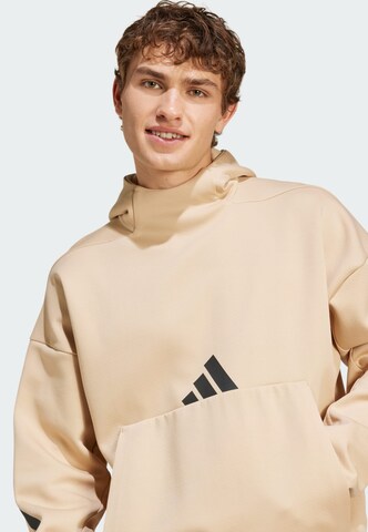 ADIDAS SPORTSWEAR Sports sweatshirt 'Z.N.E.' in Beige