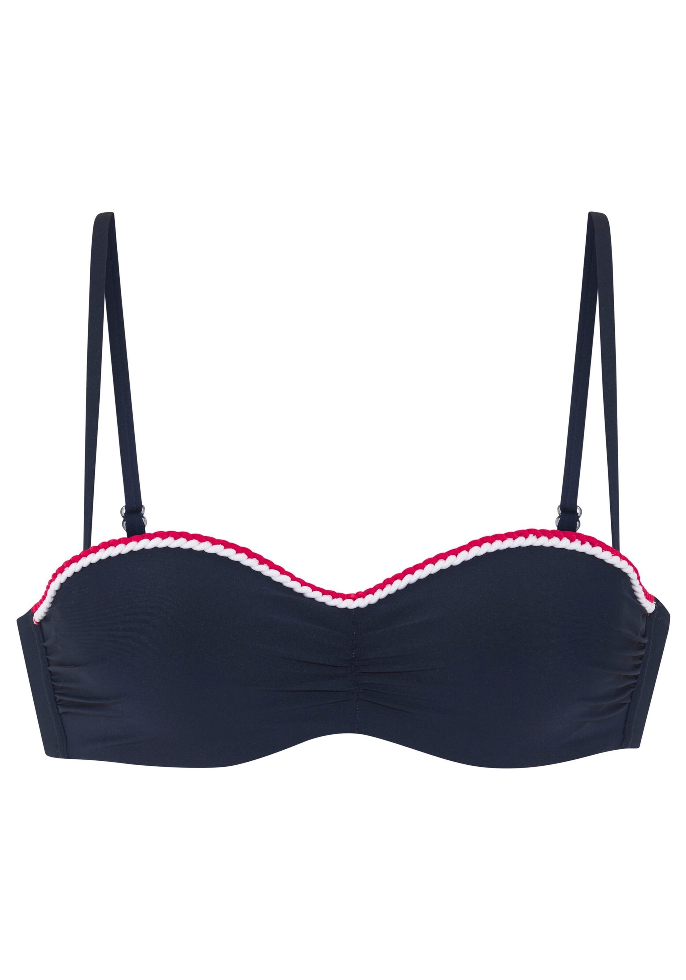 Fascia Top per bikini di s.Oliver in blu: frontale