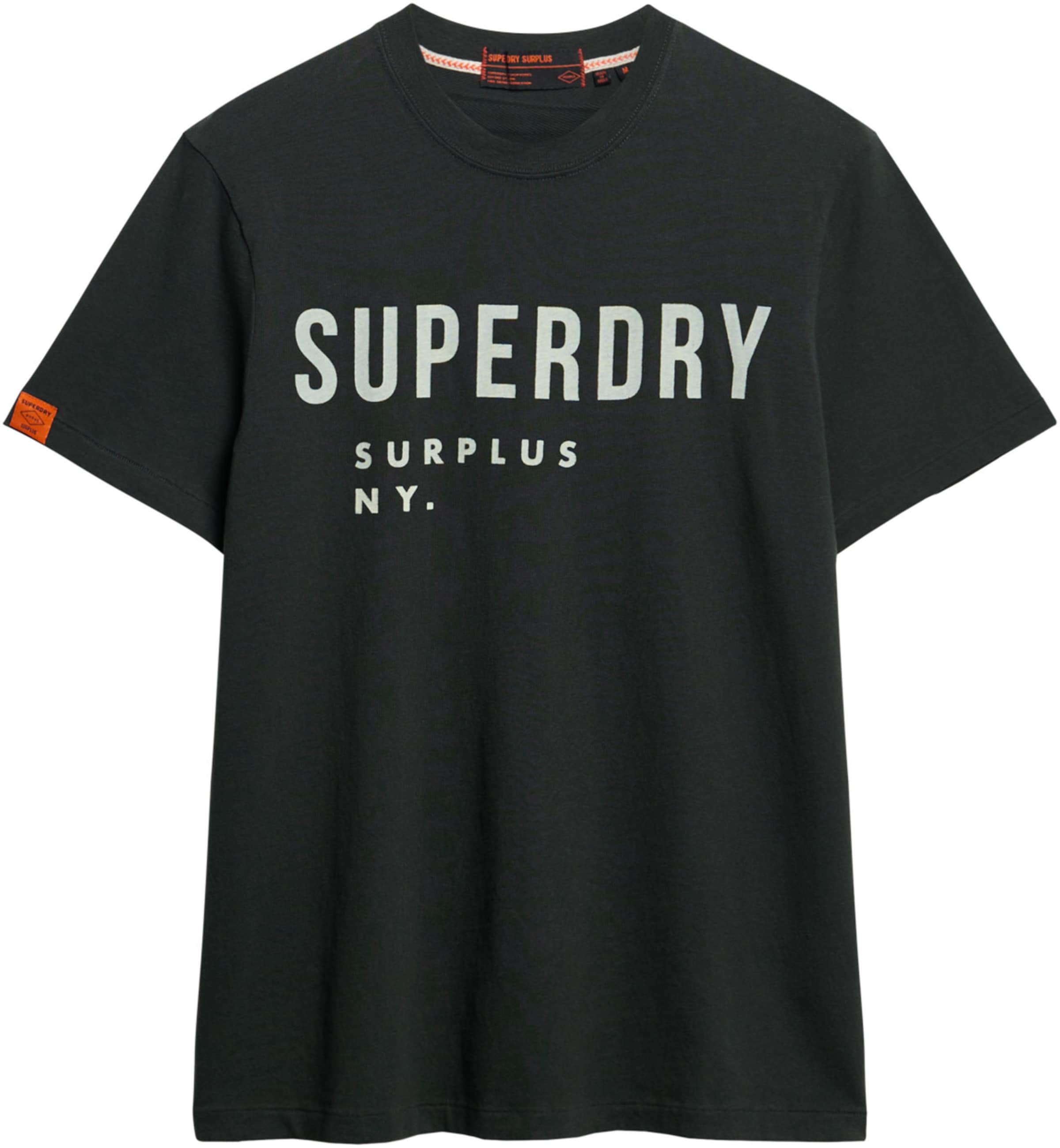 T-Shirt 'Surplus' Superdry & Co en noir : devant