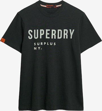 T-Shirt 'Surplus' Superdry & Co en noir : devant