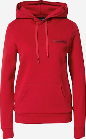 PEAK PERFORMANCE Athletic Sweatshirt in Red: front