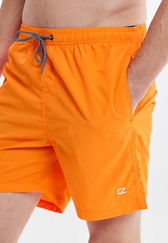 Cruz Regular Sportbadehose in Orange