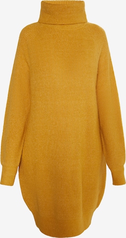 Usha Knitted dress in Yellow: front