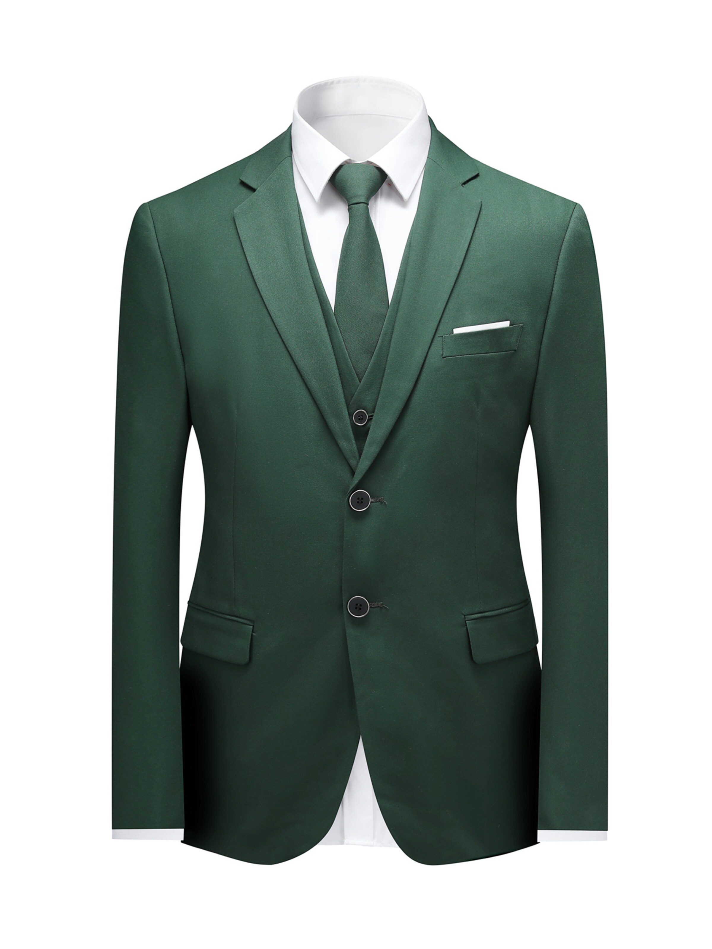 Youthup Slim fit Suit in Green