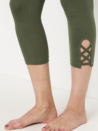 Cellbes of Sweden Leggings en olive / noir, Vue avec produit