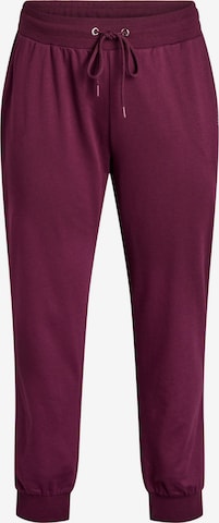raudona Active by Zizzi Standartinis Kelnės 'ABASIC': priekis