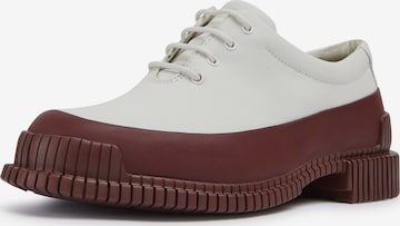 CAMPER Lace-Up Shoes 'Pix' in White: front