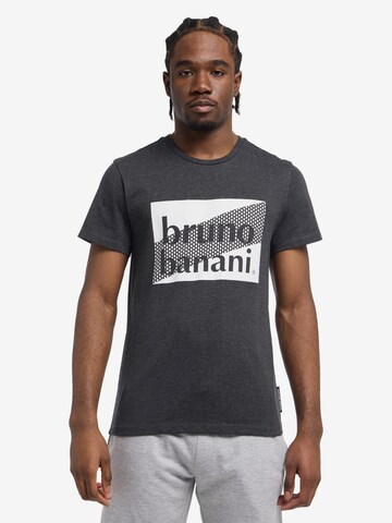 T-Shirt ' CHRISTENSEN ' BRUNO BANANI en gris : devant