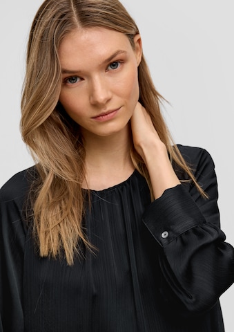 s.Oliver BLACK LABEL Bluse in Schwarz