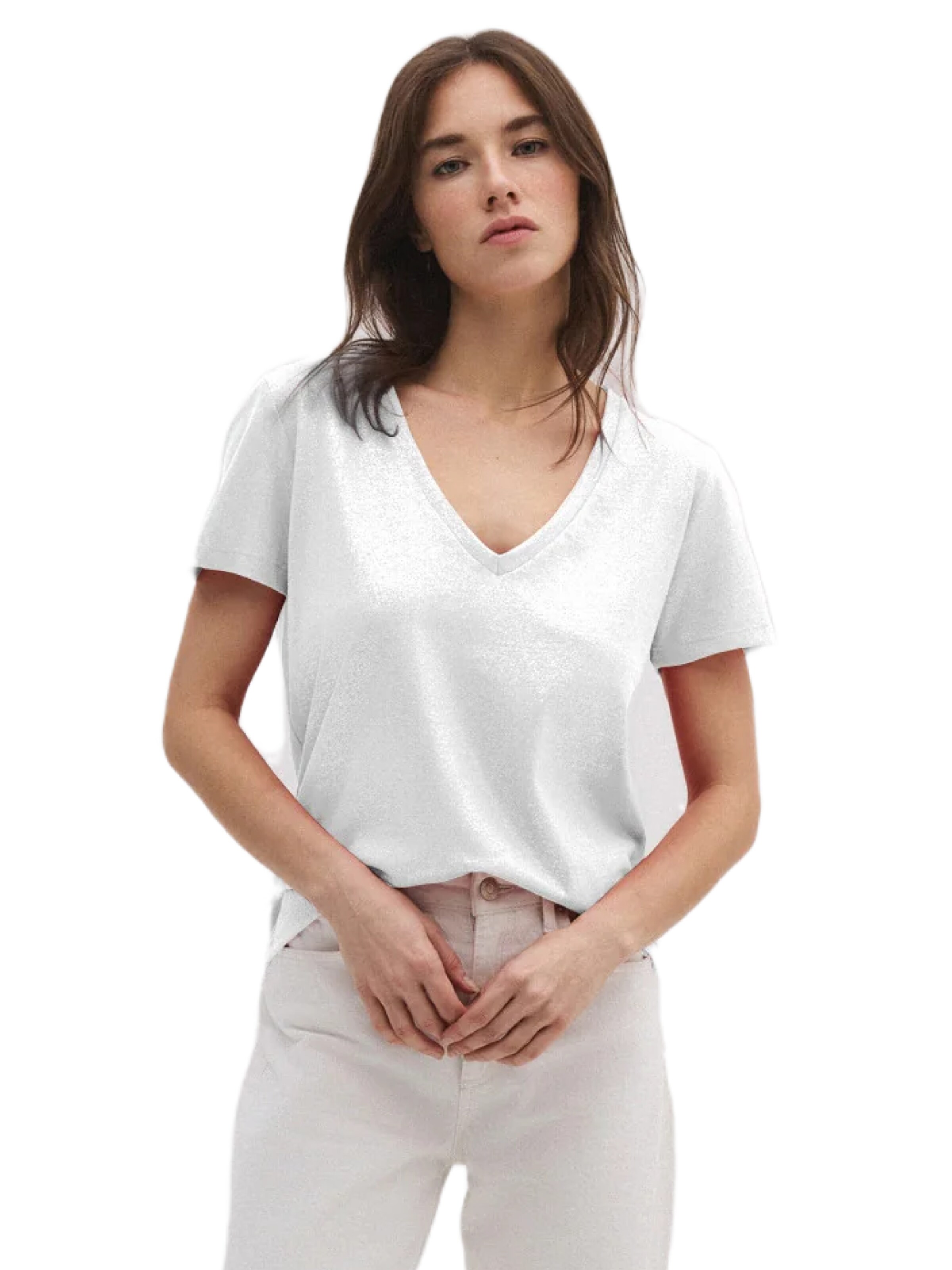 No Matter What T-Shirt in Weiß: Vorderseite