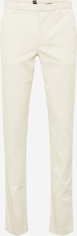 Pantalon chino 'Kaito' BOSS en blanc : devant