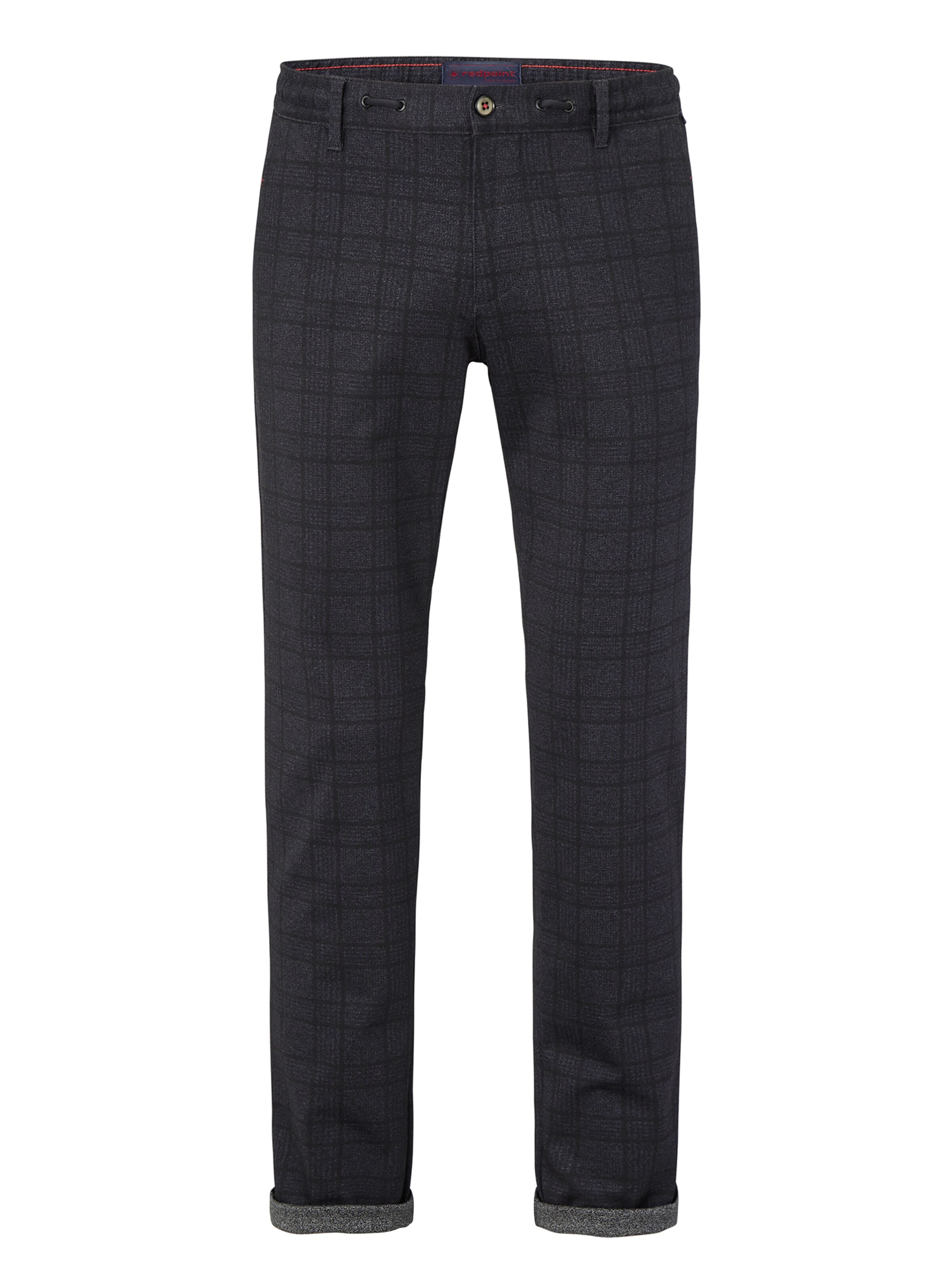REDPOINT Slimfit Hose in Grau: Vorderseite