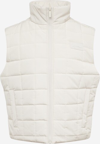 Gilet Karl Kani en beige : devant