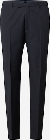 JOOP! Slim fit Trousers with creases 'Brad' in Blue: front