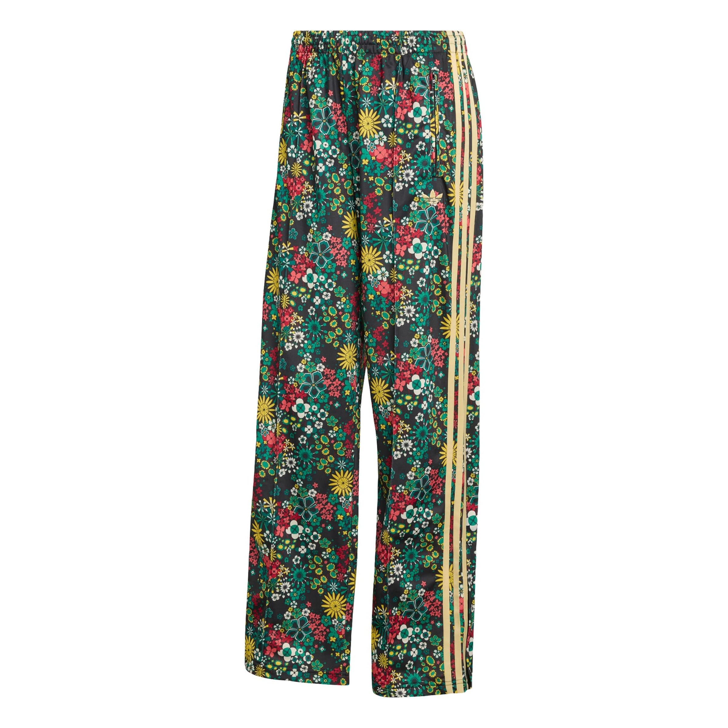 ADIDAS ORIGINALS - Loosefit Pantalón 'Adidas Originals x Liberty London' en negro: frente