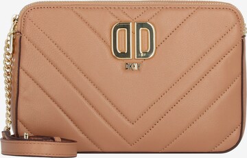 DKNY Handbag 'Delphine' in Brown: front