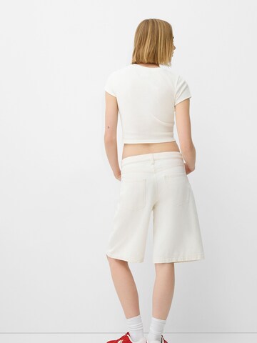 Bershka Shirt in Wit