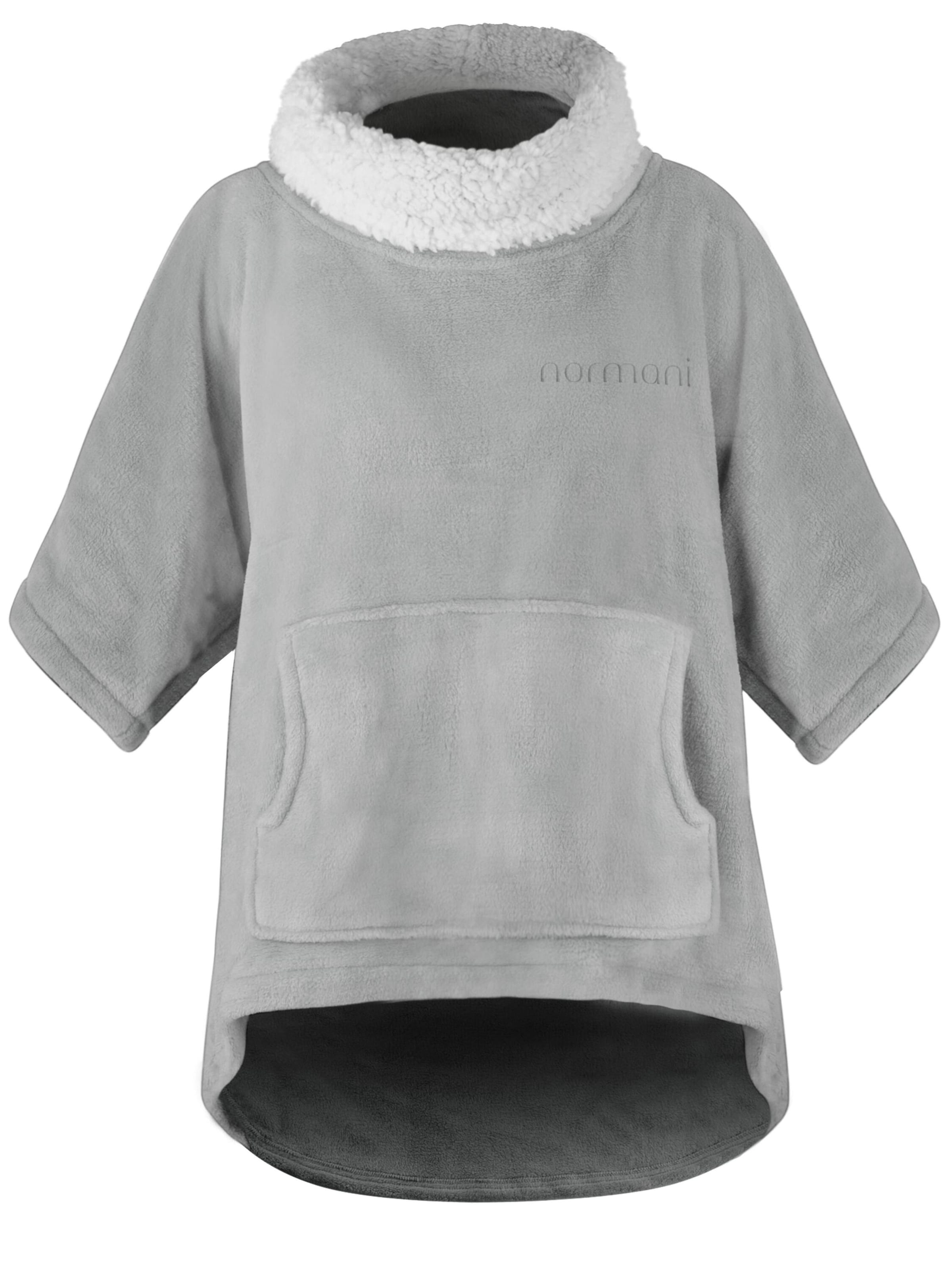 normani Pullover 'Merlo' in Grau: Vorderseite